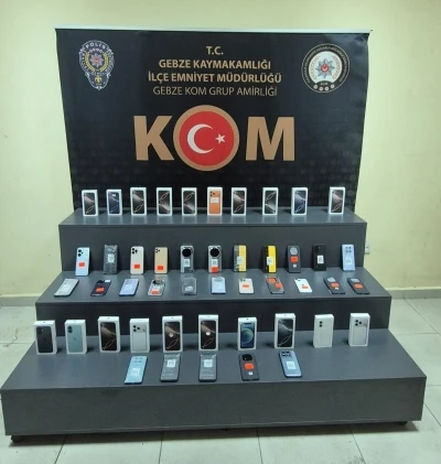 Kocaeli’de 3 milyon TL’lik gümrük kaçağı telefonlar ele geçirildi
