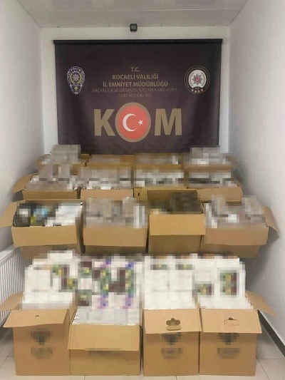 Kocaeli’de kaçak tütün operasyonu: 4 şüpheli yakalandı
