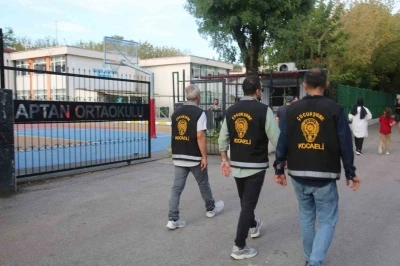 Kocaeli’de okul çevrelerine narkotik ablukası: 492 polis sahaya indi
