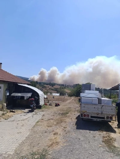 Kocaeli’de orman yangını başladı
