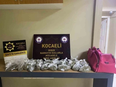 Kocaeli’deki operasyonlarda 51 kilo uyuşturucu ele geçirildi
