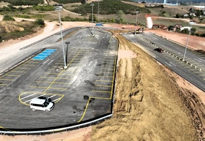 Kocaeli Stadı’nın çevresinde hummalı çalışma
