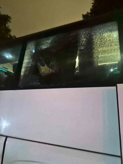 Kocaelispor taraftarlarına deplasmanda taşlı saldırı
