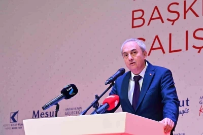 Kocagöz: &quot;Antalya’yı ‘UNESCO Dünya Kitap Başkenti’ yapmak istiyoruz&quot;
