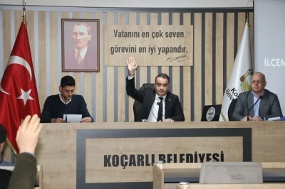 Ko&ccedil;arlı Belediyesi meclis toplantısı ger&ccedil;ekleştirildi
