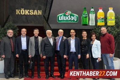 K&ouml;ksan A.Ş., Uludağ İ&ccedil;ecek T&uuml;rk A.Ş. Heyetini Ağırladı