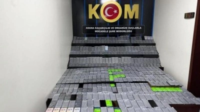 Kolilerden su değil ka&ccedil;ak telefonlar &ccedil;ıktı