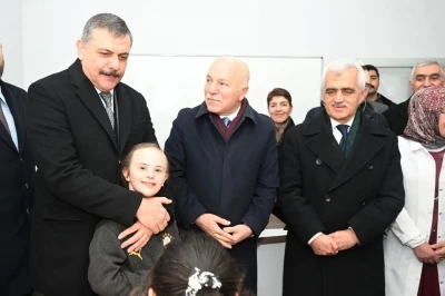 Komisyondan engellilere ziyaret
