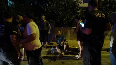 Komşuların apartman bahçesinde portakal koparma tartışması kanlı bitti
