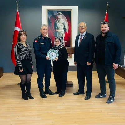 Komutan Vedat Kültür ile yeni yıl hedeflerini görüştüler
