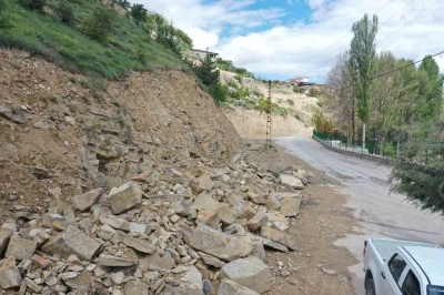 Konak Mahallesi’nde depremde zarar gören köprü ve yol yenilendi
