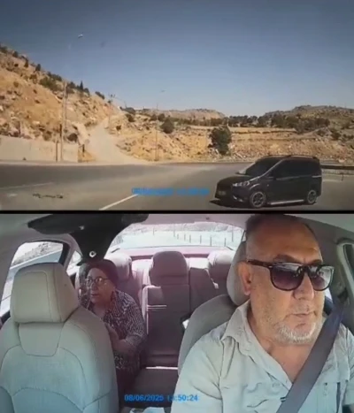 Kontrolsüz şekilde yola çıkan aracın kaza yaptığı anlar kamerada
