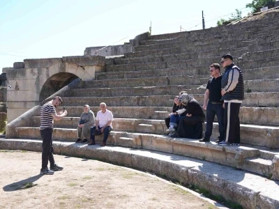 Konuralp Antik Tiyatro 14 bin ziyaret&ccedil;i ağırladı
