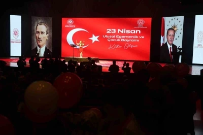 Konya&rsquo;da 23 Nisan Ulusal Egemenlik ve &Ccedil;ocuk Bayramı coşkusu
