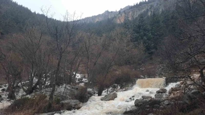Konya&rsquo;da Aygırdibi kaynağı erken coştu
