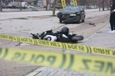 Konya&rsquo;da bayram g&uuml;n&uuml; feci kaza: 1 yaralı
