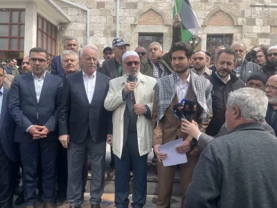 Konya&rsquo;da İsrail&rsquo;in aldığı idam kararına tepki
