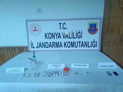 Konya&rsquo;da jandarmadan uyuşturucu operasyonları: 11 tutuklama
