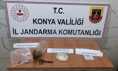 Konya&rsquo;da jandarmadan uyuşturucuya ge&ccedil;it yok: 21 tutuklama
