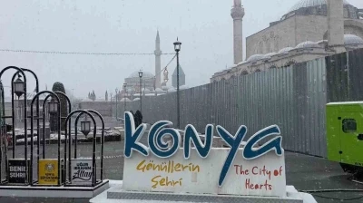 Konya&rsquo;da kar s&uuml;rprizi
