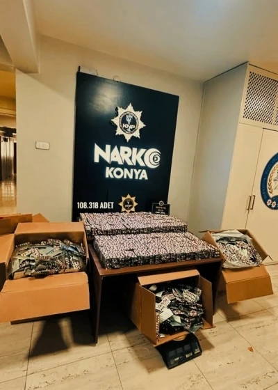 Konya&rsquo;da narkotik polisinden uyuşturucu operasyonu: 6 tutuklama
