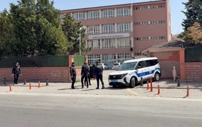 Konya&rsquo;da okul &ouml;nlerinde sıkı g&uuml;venlik &ouml;nlemi
