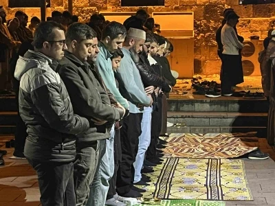 Konya&rsquo;da Ramazan ayının ilk teravih namazı kılındı
