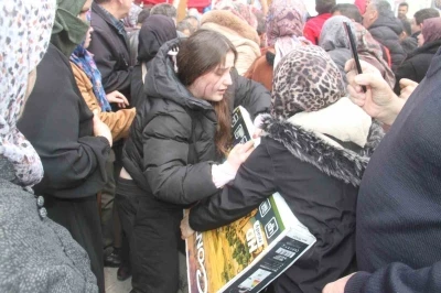 Konya&rsquo;da ucuz televizyon izdihamı
