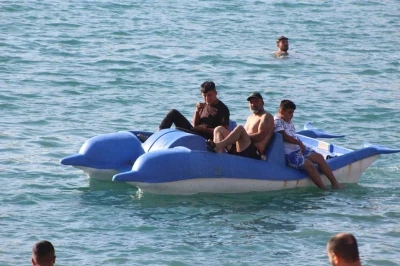 Konya’daki Acıgöl’e ziyaretçi akını
