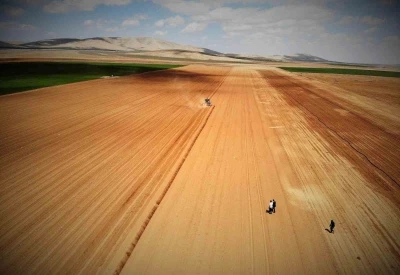 Konya Ovası&rsquo;nda yağışlar rekolte beklentisini arttırdı
