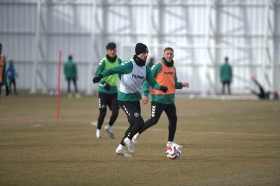 Konyaspor, Beşiktaş ma&ccedil;ının hazırlıklarına başladı
