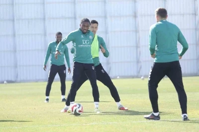 Konyaspor, Samsunspor maçının hazırlıklarına devam ediyor
