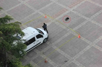 K&ouml;pekten &ouml;rnek davranış: Polis şeridini ihlal etmedi
