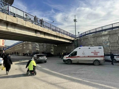 K&ouml;pr&uuml;de can pazarı: Tutunamayınca yere d&uuml;şt&uuml;
