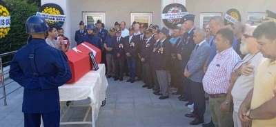 Kore gazisi son yolculuğuna uğurlandı
