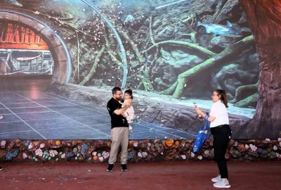 K&ouml;rfez Aqua Akvaryumu&rsquo;nda 41 bininci ziyaret&ccedil;i s&uuml;rprizi
