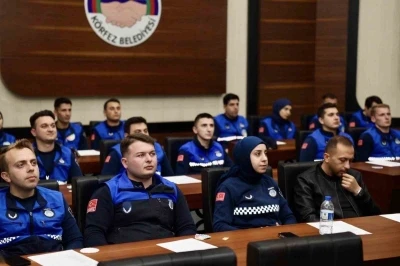 K&ouml;rfez&rsquo;de zabıta ekiplerine "yerel y&ouml;netimlerde etik" eğitimi
