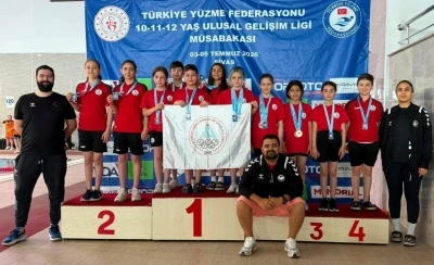K&ouml;rfez Gen&ccedil;lerbirliği y&uuml;zmede 21&rsquo;i birincilik olmak &uuml;zere 29 madalya kazandı
