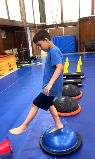 Körfez’in özel sporcu çocukları yetişiyor
