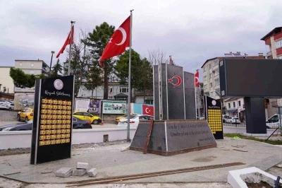 Korgan&rsquo;da meydan projesi devam ediyor
