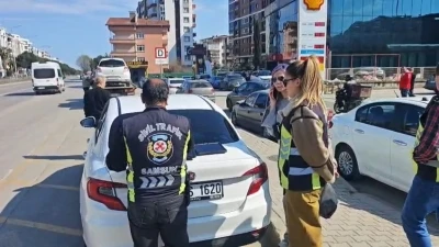 Korsan kadın taksiciye 100 bin TL para cezası
