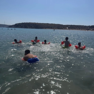 Koruma Altındaki &Ccedil;ocuklar Yaz Kampında Moral Depoluyor