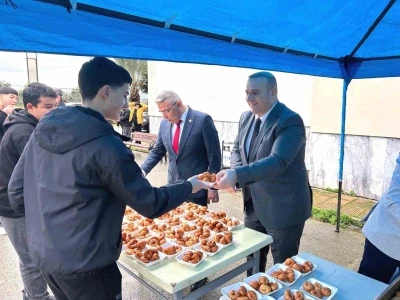 K&ouml;şk&rsquo;te 6 Şubat depremlerinde hayatını kaybedenler i&ccedil;in lokma hayrı yapıldı
