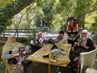 Köşk’te jandarmadan orman yangınlarına karşı bilgilendirme
