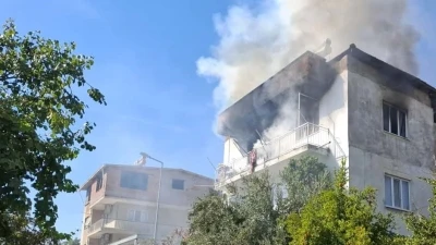 Köşk’teki ev yangını korkuttu: 2 çocuk dumandan etkilendi
