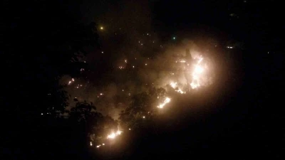 Köşk’teki yangının hızlı ilerleyişi sürüyor
