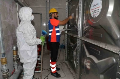 KOSKİ&rsquo;den uyarı: Hastalık riski oluşmaması i&ccedil;in su depoları d&uuml;zenli temizlenmeli
