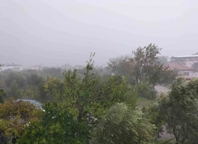 Köyceğiz’de fırtına ve sağanak yağış etkili oldu
