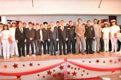 K&ouml;yceğiz&rsquo;de İstiklal Marşı&rsquo;nın Kabul&uuml;&rsquo;n&uuml;n 105. Yıld&ouml;n&uuml;m&uuml; kutlandı
