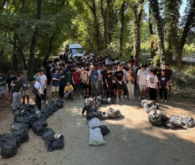 Köyceğiz Fen Lisesi’nden çevre temizliği etkinliği
